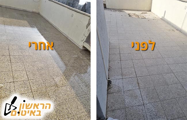 איטום שקוף במרפסת